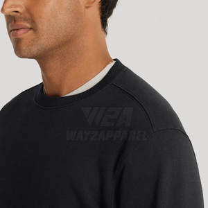 Ensemble de survêtement pour homme, coupe décontractée, mélange de coton, deux pièces, tenue douce et confortable pour un usage quotidien décontracté - Product Image 3