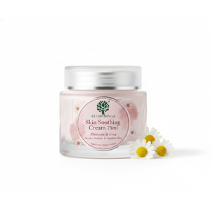 Crème apaisante pour la peau sensible 75 ml, formule naturelle hypoallergénique avec RedMoringa, lotion corporelle en marque privée OEM, Italie - Product Image 1