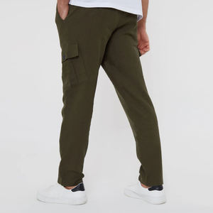 Pantalones Cargo de secado rápido transpirables para hombres Pantalones Cargo de moda para hombres de algodón de color personalizado hechos al aire libre con bolsillo - Product Image 2