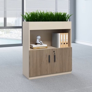 Fashion Industrial Commercial Furniture Office Filling Storage Cabinet <b>Bookcase</b> School Home Office Combination Storage Melamine - Product Image 1