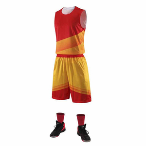 Uniforme de basket-ball personnalisé grande taille, vêtements de sport respirants avec design imprimé et style de jeu de logo personnalisé - Product Image 5