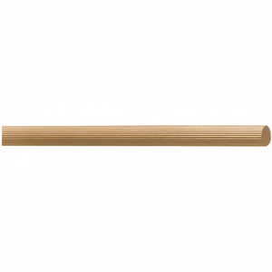 Varillas Ranuradas de Madera de Haya de 1m de Largo, 20mm - Paquete de 50 Colgadores de Madera - Product Image 2