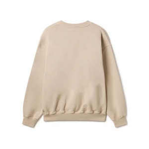 Vente en gros 100% coton ras du cou brodé pull à capuche personnalisé hommes sweats à col rond - Product Image 2