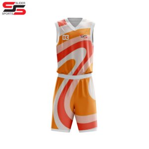 100% polyester tissu à séchage rapide maillot de basket-ball Logo personnalisé uniforme de basket-ball pour hommes uniforme doux et confortable - Product Image 1