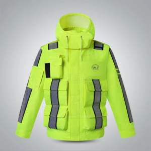 Vêtements de sécurité réfléchissants pour travailleurs imperméables et prêts pour l'hiver Construction haute visibilité personnalisée Sécurité réfléchissante confortable - Product Image 1