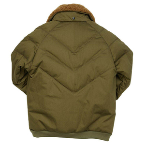 Blouson aviateur à capuche pour hommes d'inspiration vintage vêtements d'extérieur d'hiver en toile respirante broderie avant Logo Style de rue classique - Product Image 5