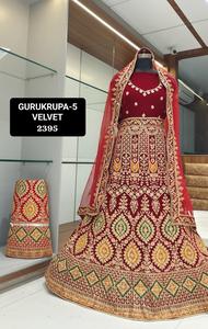 Meilleure qualité Robes décontractées longues et élégantes pour femmes Vintage Indian Lehenga Choli Ladies Evening Wear de la part de l'exportateur de vêtements - Product Image 4