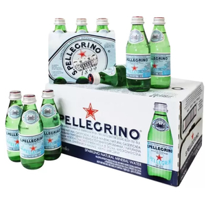 San <span class=keywords><strong>Pellegrino</strong></span> стеклянная бутылка газированная натуральная минеральная вода источник питьевая вода