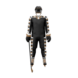 Vêtements de hockey sur glace pour équipe professionnelle pour hommes, imprimés sur mesure, nouveau style, chemise de sport avec technique de sublimation, uniforme de sport OEM - Product Image 4