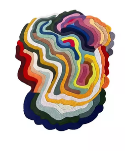 Tapis moderne personnalisable en coton 3D tufté écologique, lavable et antidérapant, fait à la main pour un usage domestique et commercial, avec logo personnalisé - Product Image 4