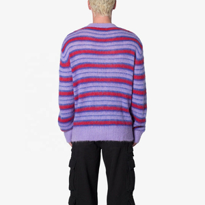 2025 coton chandails Mohair pull tricoté hauts automne hiver conception personnalisée pull tricots hauts chandails - Product Image 5