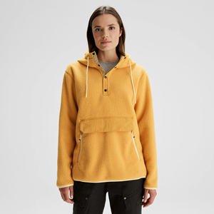 New Women's <b>Puller</b> Fleece Hoodie with Front Zipper Pocket High Quality Winter Coat with Comfortable Hood - Product Image 2
