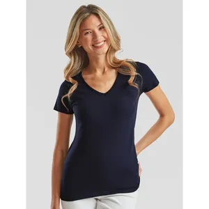 Camiseta Promocional Personalizada para Mujer, Diseño con Cuello en V para Mayor Comodidad - Product Image 6