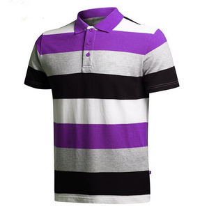 เสื้อโปโลผู้ชายสั่งทำพิเศษ หรูหรา ระบายอากาศ แห้งเร็ว สำหรับฤดูร้อน แขนสั้น พิมพ์ลาย บริการ OEM ODM - Product Image 5