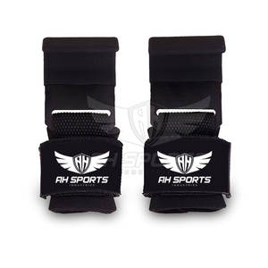 Crochet de musculation unisexe de haute qualité en cuir néoprène avec nouveau design logo exercice d'entraînement sportif - Product Image 2