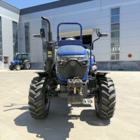 Traktor Mini 50hp Laris Manis, Mesin EURO 5, Traktor Roda Pertanian 4WD Bersertifikat COC Dari China Farm