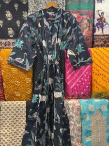 ชุดกิโมโนสำหรับเพื่อนเจ้าสาวพิมพ์ลาย, ชุดราตรีขนาดเดียวสำหรับฤดูใบไม้ผลิฤดูร้อน - Product Image 5