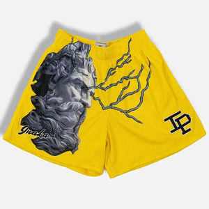 <b>Men's</b> High Street Style Quick-Drying Casual Sports Basketball <b>Shorts</b> Wholesale Custom Logo Mesh Training <b>Shorts</b> - Product Image 2