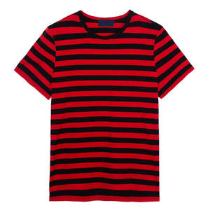 Camiseta de Manga Corta para Hombre, Cuello Redondo, 100% Algodón de Alta Calidad, Tejido de Punto, Ecológica, Transpirable, con Logotipo OEM, Lisa - Product Image 4