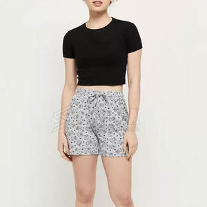 Pantalones cortos ligeros personalizados para mujer, pantalones cortos informales transpirables cómodos para mujer - Product Image 3