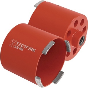 ดอกสว่านเจาะแกน PROFI D.82 มม. ความยาวใช้งาน 62 มม. ความยาวรวม 90 มม. แบบเชื่อม TECWERK - Product Image 1