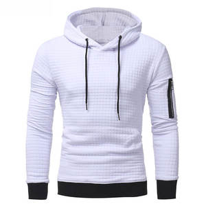 Mens pullover <b>hoodie</b> with long sleeves and hood made with soft fabric for walking outdoor travel and <b>workouts</b> - Product Image 1