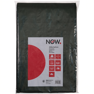 Bâche tissée super résistante vert olive 8000 mm de largeur x 10000 mm de longueur, poids 160 g/m² avec œillets en aluminium, MAINTENANT disponible - Product Image 3