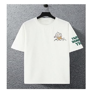 New Available Top Quality Printed Color Short Sleeve Round Neck100% Cotton Single Jersey T-<b>shirt</b> From Bangladesh Factory Price - Product Image 4