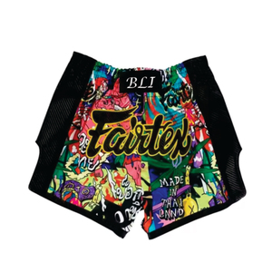 Muay Thai Short Satin Custom Muay Thai Shorts para hombres - Product Image 3