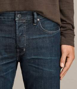 Nuevos Jeans de Hombre Estilo Urbano, 100% Algodón Suave, Transpirables, Ecológicos, Color Personalizado, Corte Recto, Desgastado - Product Image 3