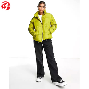 Plus Size Breathable Puffer Jacket Stand Collar Fashionable Best Selling <b>Women's</b> Clothing Apparel & Accessories Puffer Jacket - Product Image 4