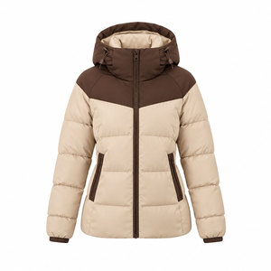 Nouvelle veste matelassée pour femme, tendance, avec logo personnalisé, vêtements d'hiver, nouvelle arrivée, coupe confortable, prix de gros, pas cher - Product Image 1