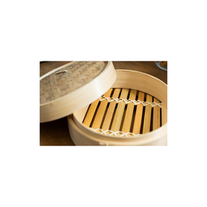 Cesta de Vapor de Bambú, Vaporera de Bambú Hecha a Mano, Ecológica y Sostenible - Product Image 3