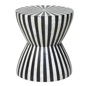 Taburete con incrustaciones de hueso antiguo moderno del fabricante de diseño más popular único para decoración para muebles de la sala de estar mejor calidad - Product Image 4