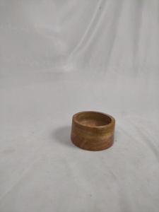 Tazón de Madera Maciza Pulida Hecho a Mano de Alta Calidad, Duradero, Natural, Lujoso, Elegante, Ecológico, Apto para Lavavajillas, Personalizable para Bodas - Product Image 2