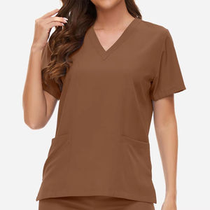 Uniformes Médicos de Nuevo Estilo para Mujer, Uniformes de Enfermera y de Limpieza, Uniformes de Hospital de Poliéster y Algodón, Logotipo Personalizado - Product Image 6