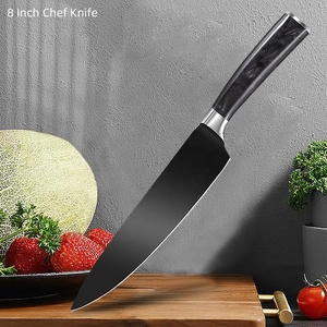 Couteau de chef de cuisine professionnel en acier inoxydable damas avec gaine personnalisé OEM ODM usine de coutellerie - Product Image 1