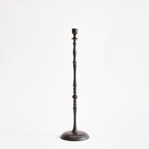 Juego de 3 portavelas cónicos altos de Metal con acabado negro para decoración de fiestas y eventos de Navidad, cono de vela de mesa - Product Image 6