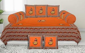 Juego de cama de lino puro francés 100%, funda de edredón de lino y lino, cama Deewan, rayas de Color sólido de lujo, personalización al por mayor - Product Image 2