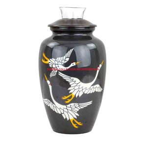 Urnes de crémation faites à la main de papillon bleu à vendre en gros meilleures ventes et de haute qualité - Product Image 5