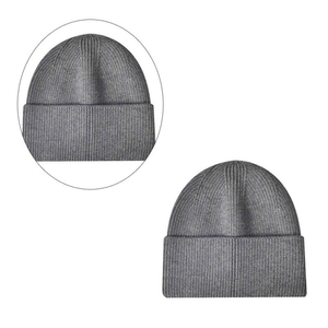 High Quality Custom Logo Printed Wool Blend Winter Warm Breathable <b>Waterproof</b> Unisex Adjustable <b>Beanie</b> Cap Street Wear Travel - Product Image 2