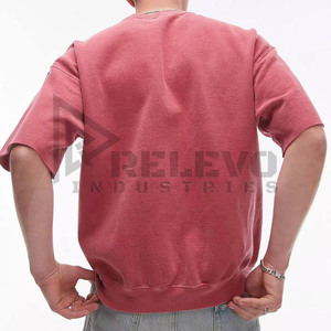 Casual Use Loose Fit <b>Acid</b> Washed T-Shirt 100% Cotton Heavyweight <b>Drop</b>-Shoulder Oversized Design - Product Image 4