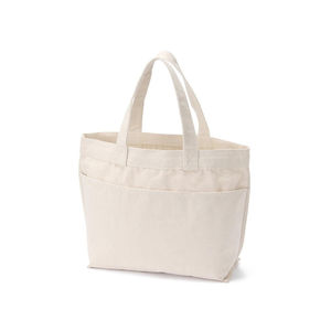 Grand sac fourre-tout, petit sac fourre-tout en toile, sac en toile de coton personnalisé pour femmes avec logo imprimé personnalisé - Product Image 1