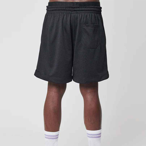 Custom Black Streetwear Style Hoodie Shorts Set Oversized Fit Breathable Plus Size Printed Casual Summer <b>Pullover</b> Top Drawstring - Product Image 3