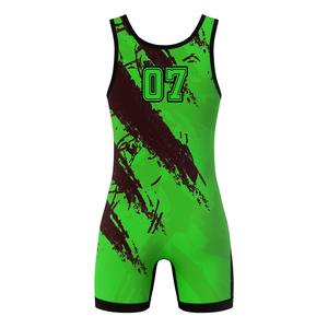 Camisetas de lucha para hombres y mujeres, costura sin costuras, uniforme de lucha de alta calidad para niños - Product Image 5