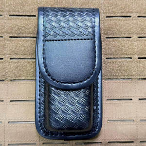 Estuche Ligero y Portátil para Gas Pimienta, Llavero de Cuero PU, Bolsa de Transporte Segura para Venta en Línea - Product Image 3