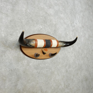 Decoración de Pared Montada en Cuerno de Búfalo Natural Pulido, Estilo Náutico, Decoración de Hogar de Lujo con Tamaño Personalizado - Product Image 3