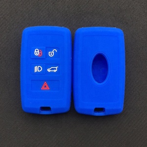 Housse de protection en silicone pour clé de voiture 2018, compatible avec Land Rover Range Rover SPORT Evoque Discovery Discovery 5, clé à 5 boutons - Product Image 3