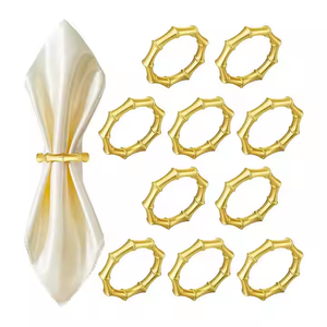 Servilleteros de alta calidad, incrustaciones de pintura esmaltada, calidad fina y gran venta para fiestas y bodas con el mejor precio, anillos Premium - Product Image 3