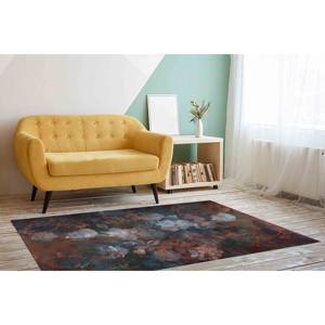 Alfombra Delgada con Diseño Floral Vintage: Alfombra Antideslizante Impresa en 3D, con Pelo Suave - Product Image 3